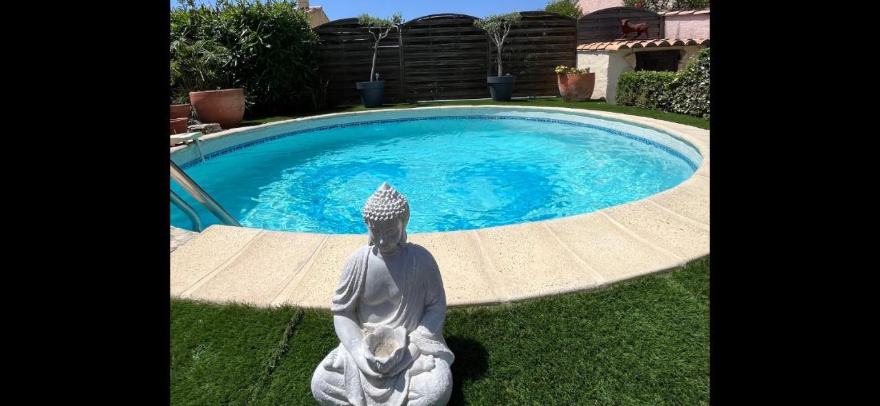 Piscine Cosy, 3 Chambres, 3 Sdb, Havre De Paix A 10 Min Des Plages Mauguio Εξωτερικό φωτογραφία