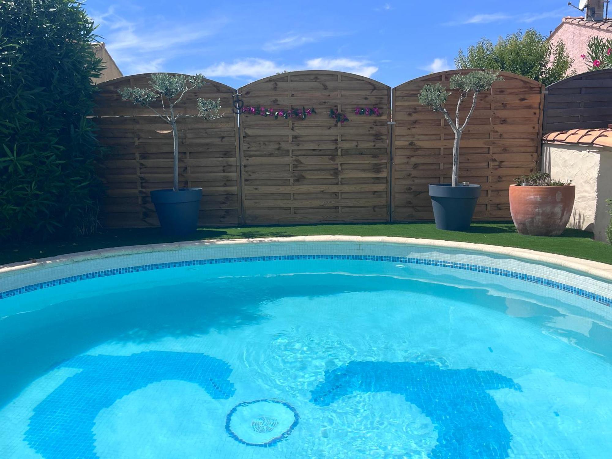 Piscine Cosy, 3 Chambres, 3 Sdb, Havre De Paix A 10 Min Des Plages Mauguio Εξωτερικό φωτογραφία